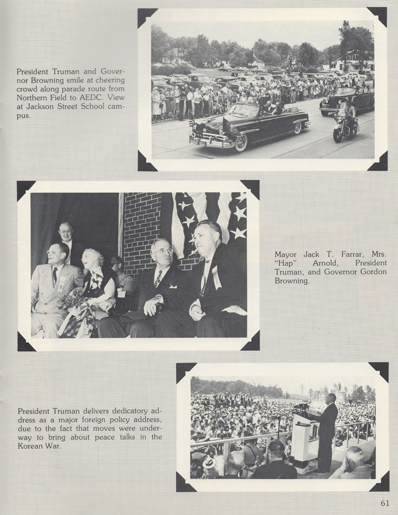 Truman visit by paul pyle